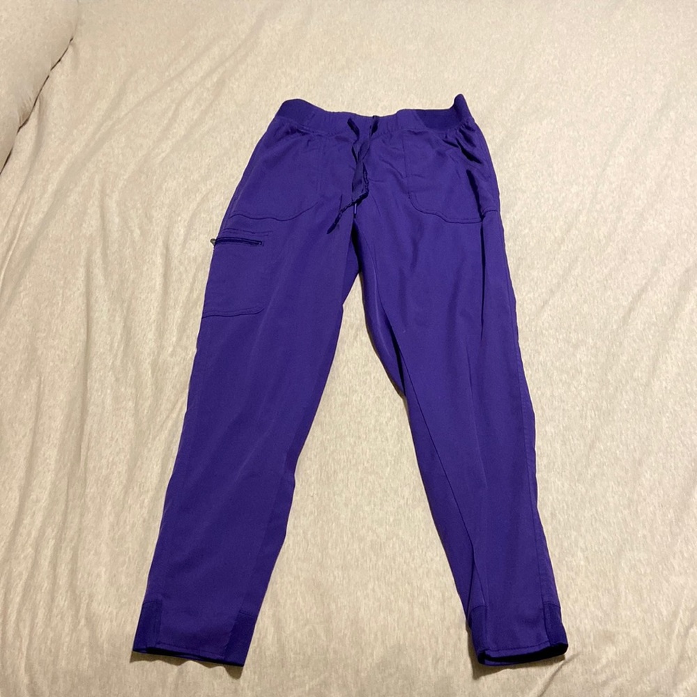 Adar purple scrub pants